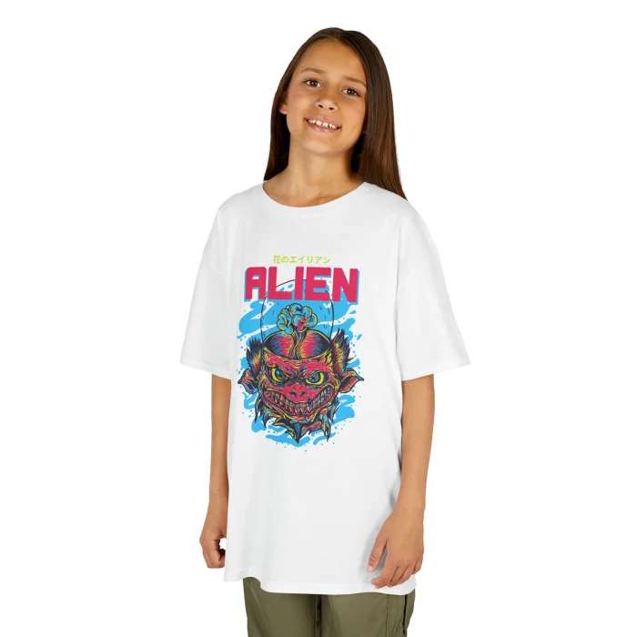 T-shirt Dziecięcy z nadrukiem Alien